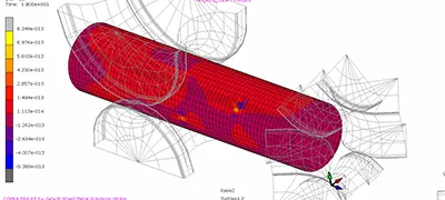 Análisis CAE de hidroconformado